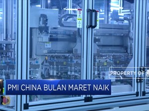 PMI China Bulan Maret Naik