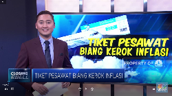 Tiket Pesawat Biang Kerok Inflasi