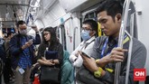 Nilai itu bersifat deposit yang akan dikembalikan jika penumpang mengembalikan kartu tersebut ke loket tiket di stasiun MRT Jakarta selama periode masa berlaku kartu (tujuh hari). (CNNIndonesia/Safir Makki).