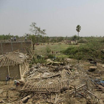 Badai Dahsyat Landa Kampung Petani di Nepal, 25 Orang tewas