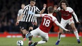 Arsenal menjalani laga ke-31 di Liga Inggris musim ini dengan menjamu Newcastle United yang sedang berupaya menjauh dari zona degradasi. (REUTERS/David Klein)