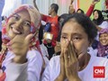 Setia Empat Jam Menunggu Jokowi di Ngawi