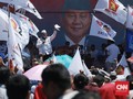 Tiba di Danau Cimpago Padang, Prabowo Disambut Selawat