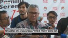 VIDEO: KPU Tanggapi Ancaman 'People Power' Amien Rais