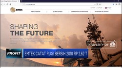 Emtek Catat Rugi Bersih Rp 2,62 T di 2018