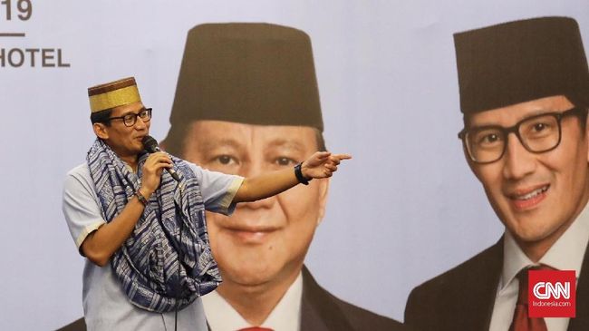 Kampanye di Balikpapan, Sandi Janji Turunkan Tarif Listrik