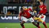 Manchester United kembali ditaklukkan Wolverhampton Wanderers setelah di Piala FA kalah 1-2 di Stadion Molineux. (Reuters/Andrew Boyers)