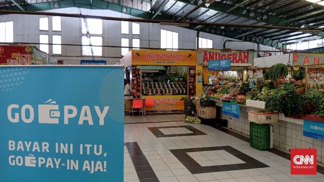 Gopay Kini Bisa Dipakai Beli Buah di Pasar Modern Tangerang