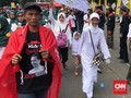 Anak-anak Ikut Kampanye Jokowi di Banyumas