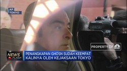 Eks Bos Nissan Kembali Ditangkap di Jepang