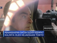 Eks Bos Nissan Kembali Ditangkap di Jepang