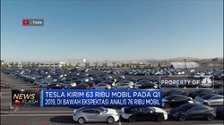 Pengiriman Mobil Tesla Q1/2019 di Bawah Ekspektasi Pasar