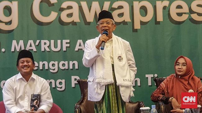 Ma'ruf Amin Klarifikasi soal Video 'Ahok Harus Kita Habisi'