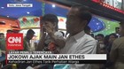 VIDEO: Kunjungan ke Solo, Jokowi Ajak Main Jan Ethes