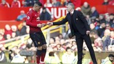 Bek asal Argentina Marcos Rojo dikabarkan tidak masuk rencana permainan Ole Gunnar Solskjaer musim depan. Rojo bahkan terakhir diizinkan untuk menjalani latihan dengan klub Argentina Estudiantes. (REUTERS/Andrew Yates)