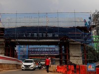 Disebut Anies Bikin Banjir, Ini Progres Proyek LRT Jabodebek
