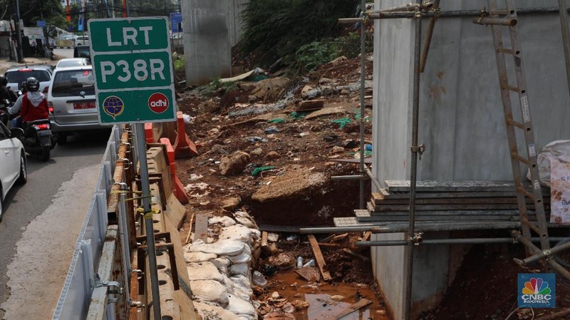 Anies menyebut proyek  LRT sebagai salah satu penyebab banjirnya Jakarta, kemarin lusa. Begini progres proyek tersebut.