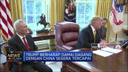 Trump: Kesepakatan Dagang dengan China Semakin Dekat