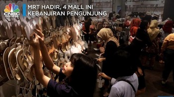 MRT Hadir, 4 Mal Ini Kebanjiran Pengunjung