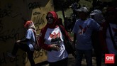 kampanye Calon Presiden nomor urut 02 Prabowo Subianto di Lapangan Lokasana, Ciamis, Jawa Barat. Sabtu, 6 April 2019. CNNIndonesia/Adhi Wicaksono.