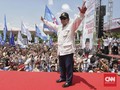 Diisukan Sakit, Prabowo Kampanye Berapi-api di Ciamis