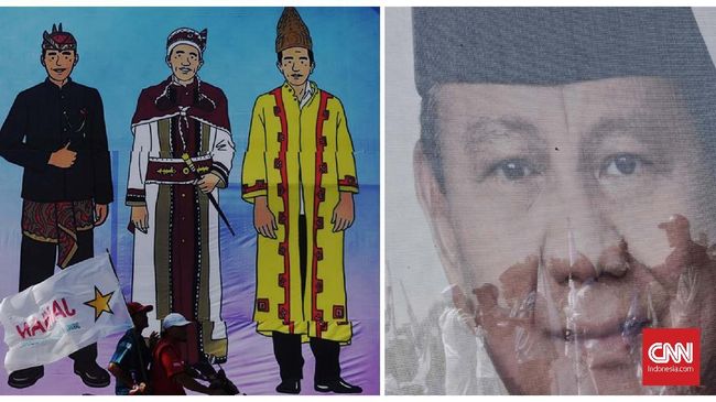 Jokowi Kampanye di Kupang, Prabowo di Yogyakarta