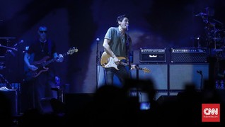 Terbius Bahasa Jari John Mayer di Jakarta
