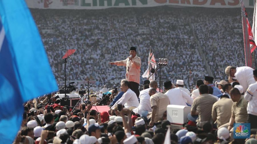 Calon Presiden Nomor Urut 02 Prabowo Subianto dalam retorika kampanyenya menggadang-gadangkan perihal anti asing