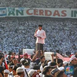 Kampanye Terakhir, Sandi: Awasi TPS agar Tak Ada Kecurangan