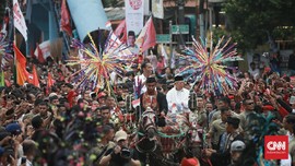 FOTO: Meriahnya Kampanye Jokowi-Ma'ruf Amin di Tangerang