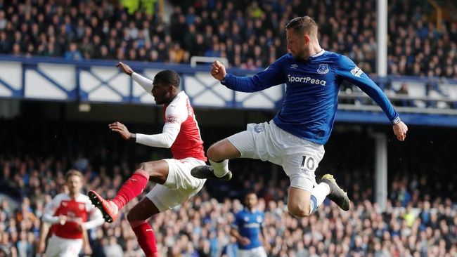 Kalah 0-1 dari Everton, Arsenal Gagal Masuk Tiga Besar