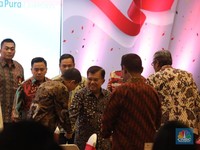 Ajak Cucu, JK Bakal Mencoblos di Brawijaya