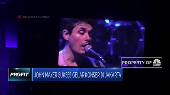 Ribuan Fans Serbu Konser Perdana John Mayer di Indonesia