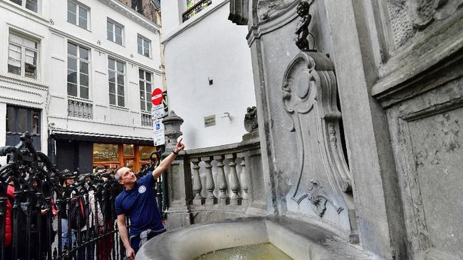 'Sistem Kencing' Patung Manneken-Pis Akan Direvisi