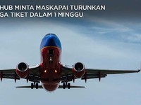 Harga Tiket Pesawat Mahal, Menhub Ultimatum Maskapai