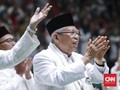 Ma'ruf Ungkap Jasa Jokowi Perlakukan Ulama dalam Politik