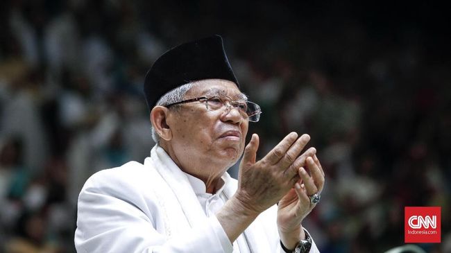 Ma'ruf Amin Ingatkan Guru Ngaji Tak Ajarkan Radikalisme
