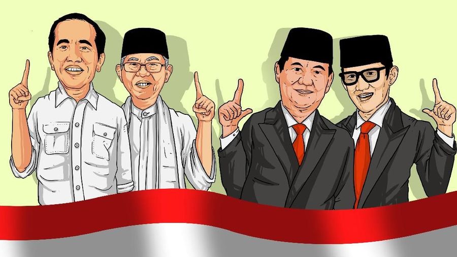 Hari ini menjadi hari terakhir kampanye terbuka yang akan ditutup dengan debat pasangan calon.