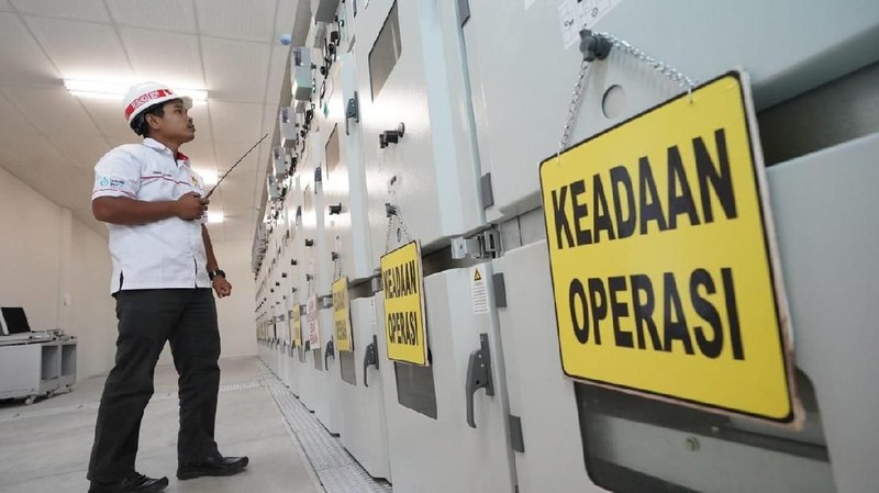 Tiga proyek infrastruktur kelistrikan yang merupakan bagian dari program 35.000 MW diresmikan di Aceh, hari ini, Selasa (9/4/2019).