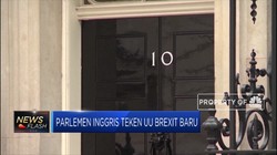 Parlemen Inggris Teken UU Brexit Baru