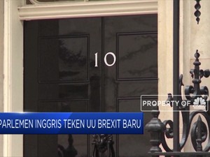 Parlemen Inggris Teken UU Brexit Baru