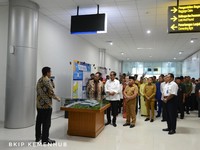 Dari Bukit Soeharto, Jokowi Cek Calon Ibu Kota Palangkaraya
