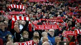 Liverpool punya rekor bagus saat bermain di Anfield musim ini. Atmosfer Anfield ini yang diharapkan kembali jadi kekuatan tambahan The Reds. (Reuters/Carl Recine)