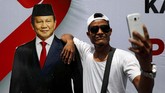 Saat berkampanye di Solo, Prabowo menyebut kemenangannya di Pilpres sudah dekat. (REUTERS/Willy Kurniawan)