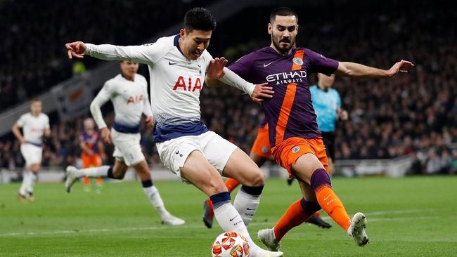 Son Heung min Man of The Match Tottenham vs Man City