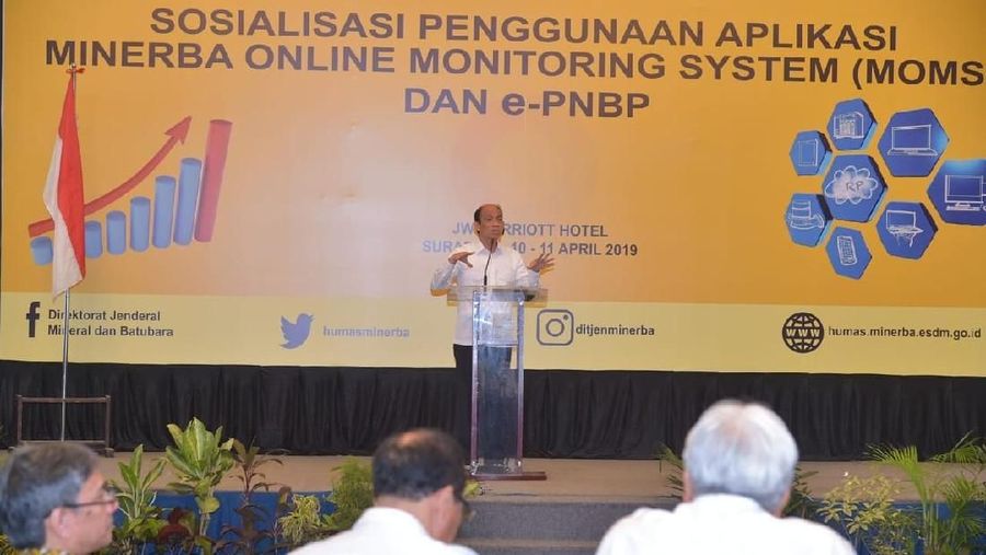 Kementerian ESDM mendorong transparansi pengelolaan sumber daya alam (SDA) melalui ePNBP Minerba dan Minerba Online Monitoring System.