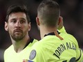 Ibu Lukaku Peluk Lionel Messi Usai Man United vs Barcelona