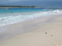 Wisata Pantai Gili Trawangan. (DetikTravel/Afif Farhan)