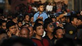 Biasanya, Jatra dimulai setelah ritual khusus Tantra selesai dilakukan di Kuil Bhairab di Taumadhi Tole, Bhaktapur. (AP Photo/Niranjan Shrestha)