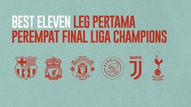 FOTO: Best XI Leg Pertama Perempat Final Liga Champions